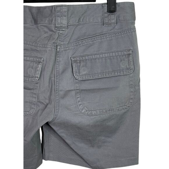 J. Crew Classic City Fit Twill Chino Flat Front 4 Pockets Casual Shorts 4 Grey - Picture 5 of 15